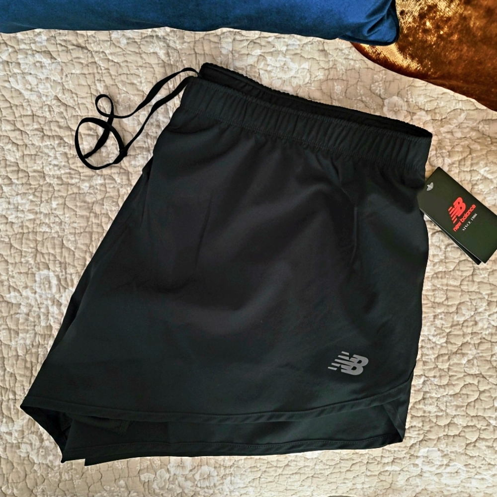 NWT New Balance Dry Core 3" Short Adjustable Waist Athletic Running Shorts 2XL - Picture 2 of 10
